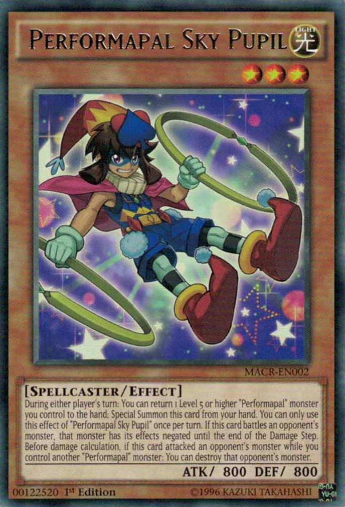 Performapal Sky Pupil [MACR-EN002] Rare | Devastation Store