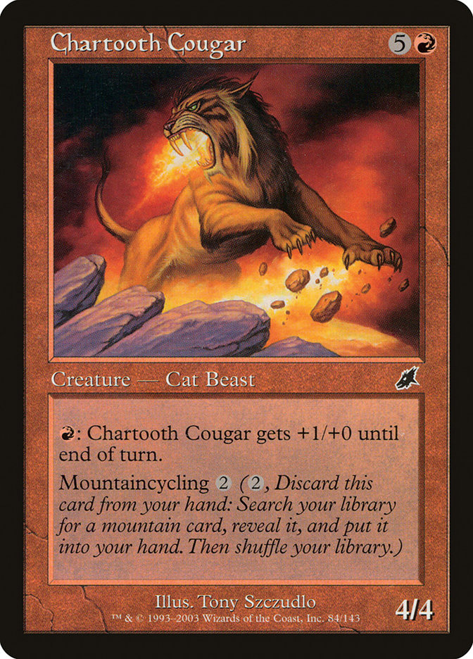 Chartooth Cougar [Scourge] - Devastation Store | Devastation Store
