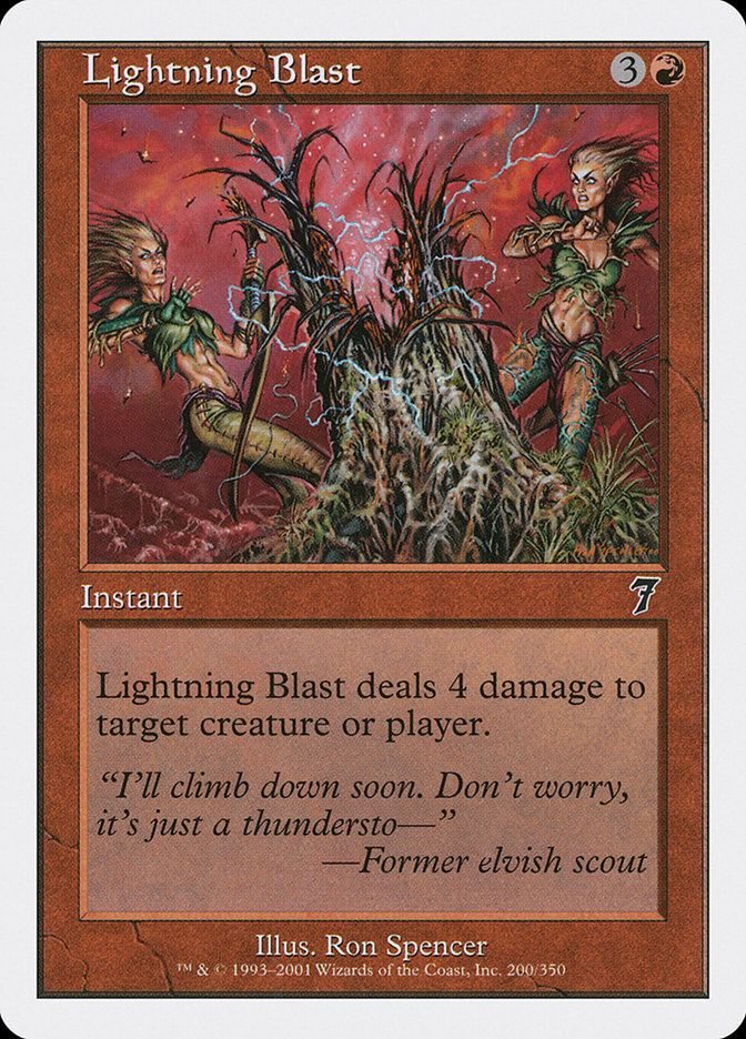 Lightning Blast [Seventh Edition] - Devastation Store | Devastation Store