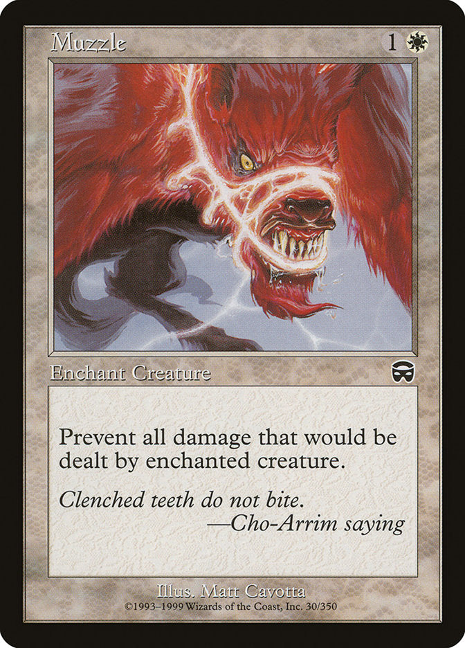Muzzle [Mercadian Masques] - Devastation Store | Devastation Store