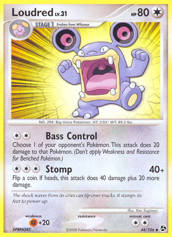 Loudred (44/106) [Diamond & Pearl: Great Encounters] | Devastation Store