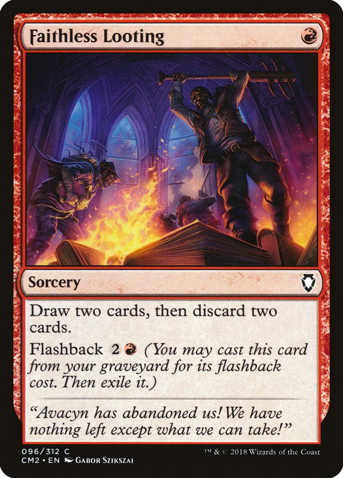 Faithless Looting [Commander Anthology Volume II] - Devastation Store | Devastation Store