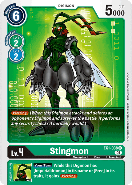 Stingmon [EX1-038] [Classic Collection] | Devastation Store