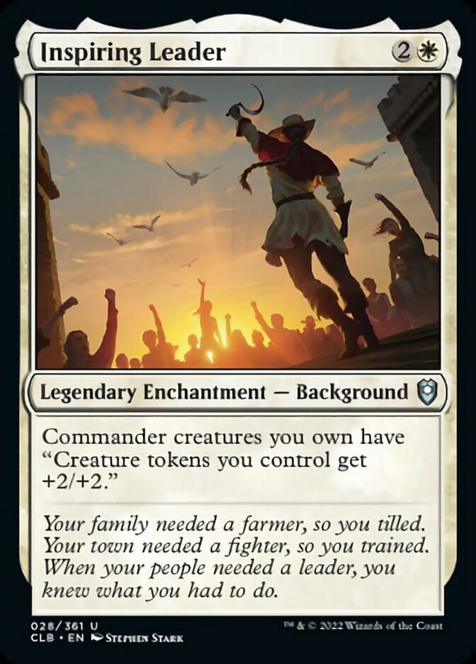 Inspiring Leader [Commander Legends: Battle for Baldur's Gate] | Devastation Store