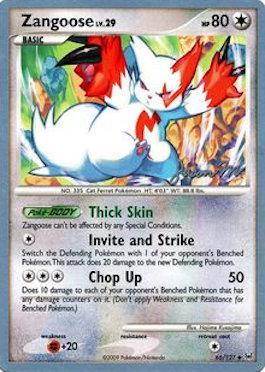 Zangoose LV.29 (66/127) (Queengar - Jason Martinez) [World Championships 2009] | Devastation Store