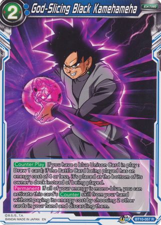God-Slicing Black Kamehameha (BT10-057) [Rise of the Unison Warrior 2nd Edition] | Devastation Store