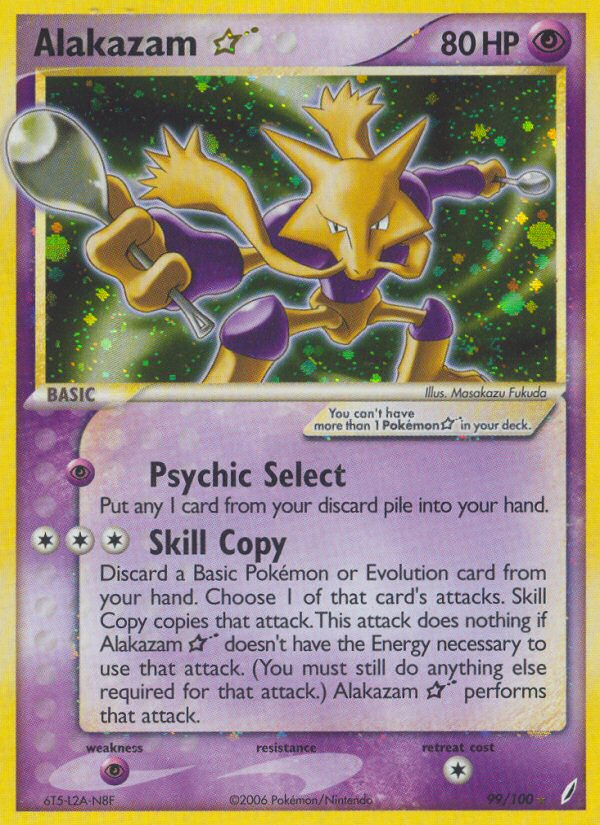 Alakazam Star (99/100) [EX: Crystal Guardians] | Devastation Store