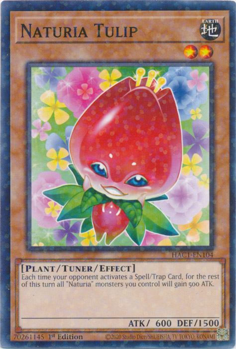 Naturia Tulip (Duel Terminal) [HAC1-EN104] Common | Devastation Store