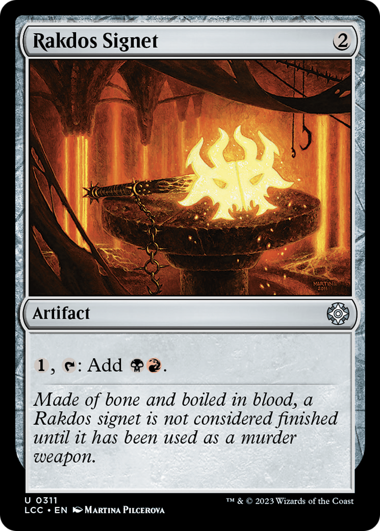 Rakdos Signet [The Lost Caverns of Ixalan Commander] | Devastation Store