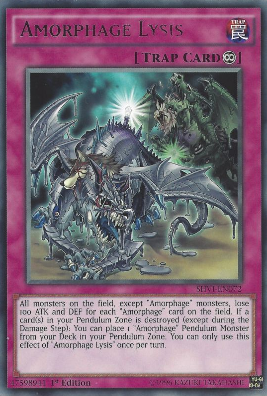 Amorphage Lysis [SHVI-EN072] Rare | Devastation Store