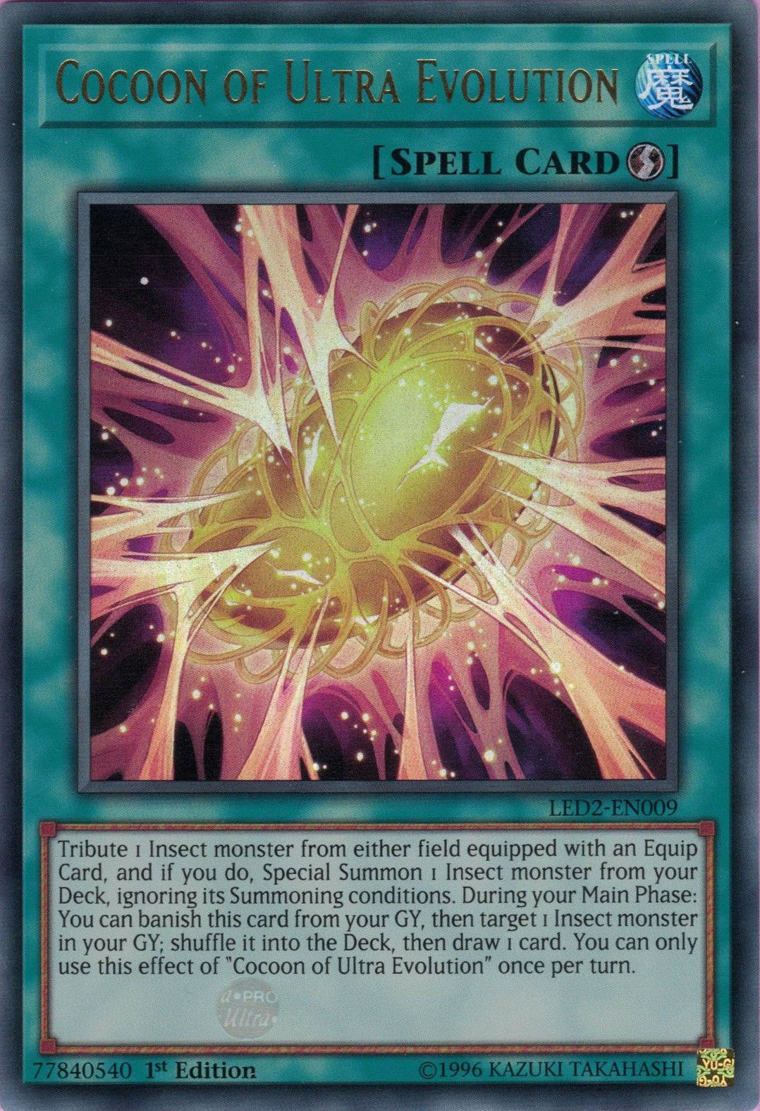 Cocoon of Ultra Evolution [LED2-EN009] Ultra Rare | Devastation Store