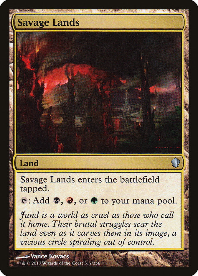 Savage Lands [Commander 2013] - Devastation Store | Devastation Store