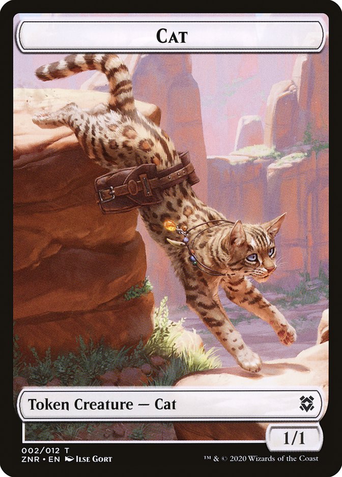 Cat [Zendikar Rising Tokens] | Devastation Store