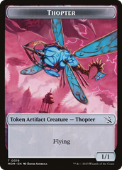 Thopter // Spirit (14) Double-Sided Token [March of the Machine Tokens] | Devastation Store