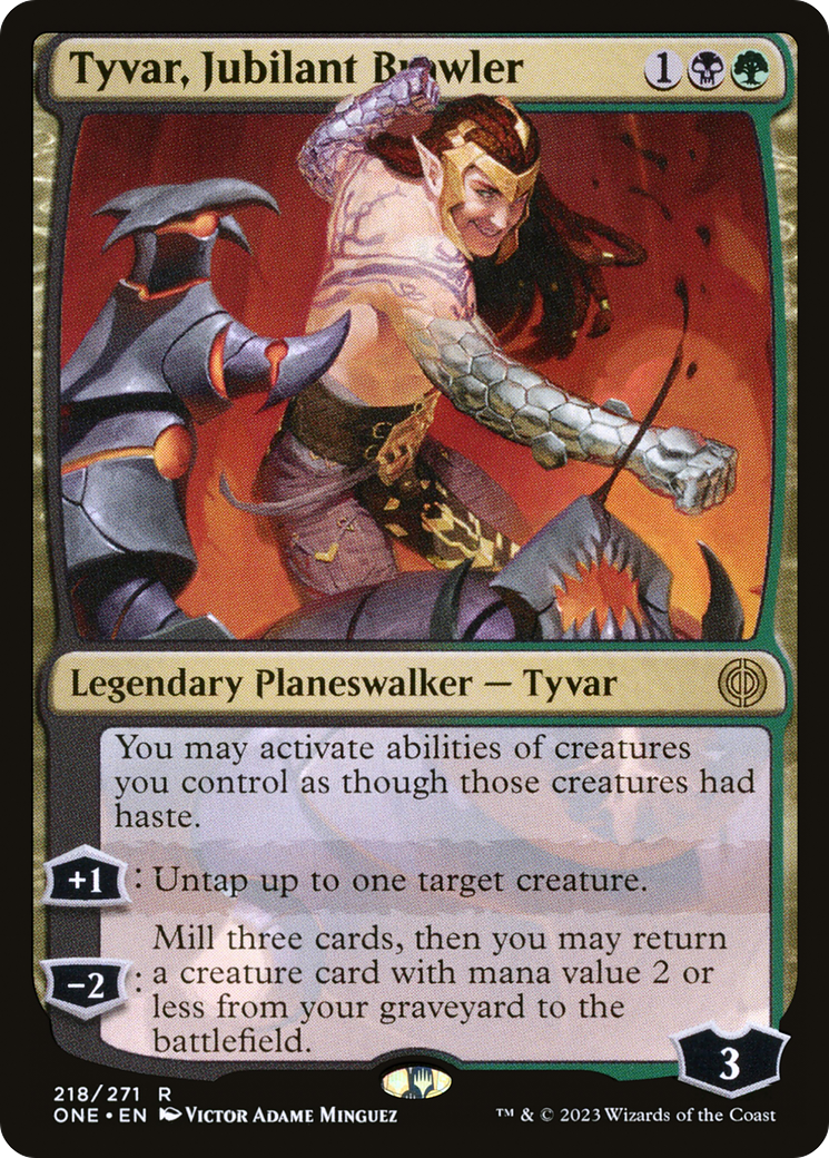 Tyvar, Jubilant Brawler [Phyrexia: All Will Be One] | Devastation Store