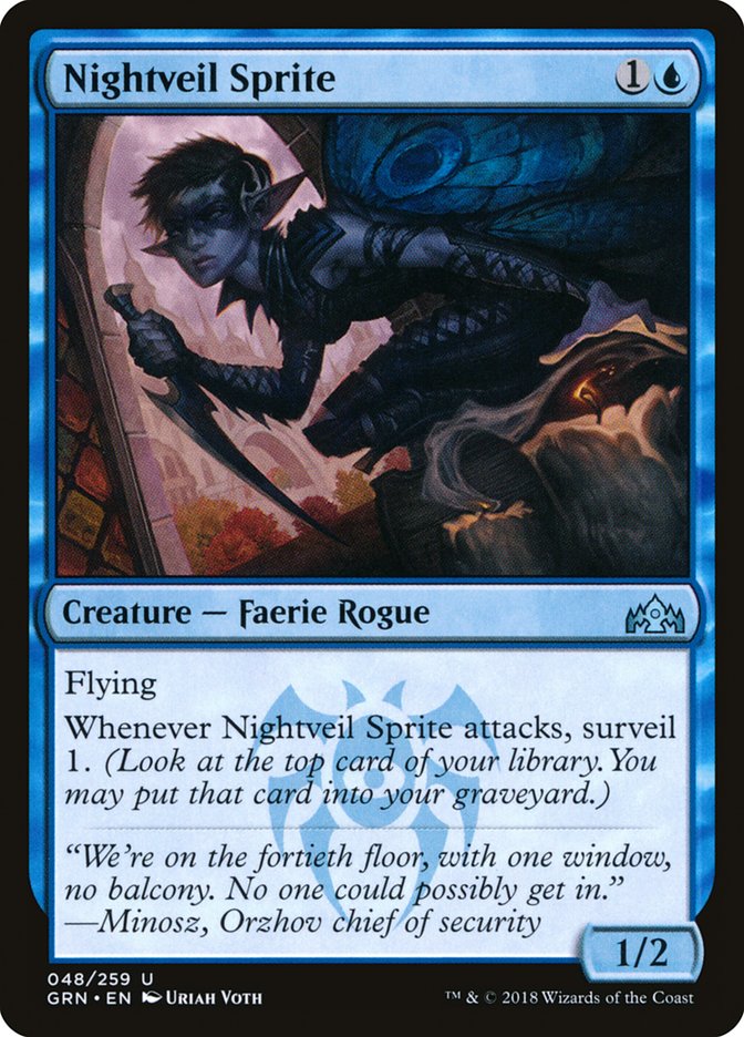 Nightveil Sprite [Guilds of Ravnica] - Devastation Store | Devastation Store