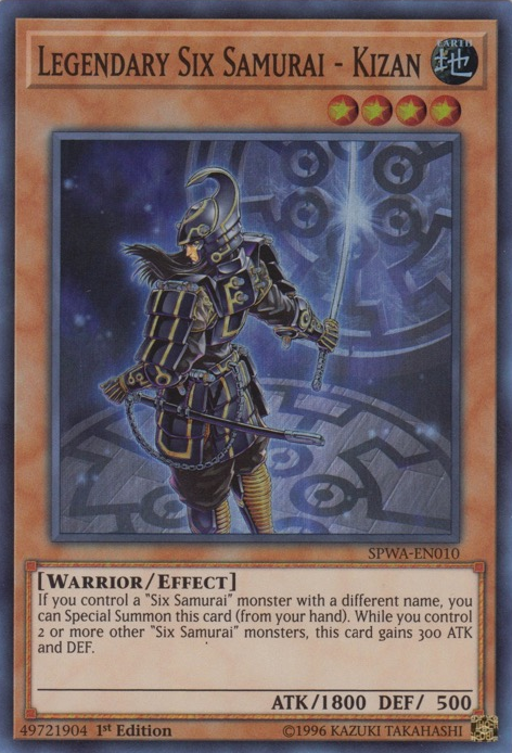 Legendary Six Samurai - Kizan [SPWA-EN010] Super Rare | Devastation Store