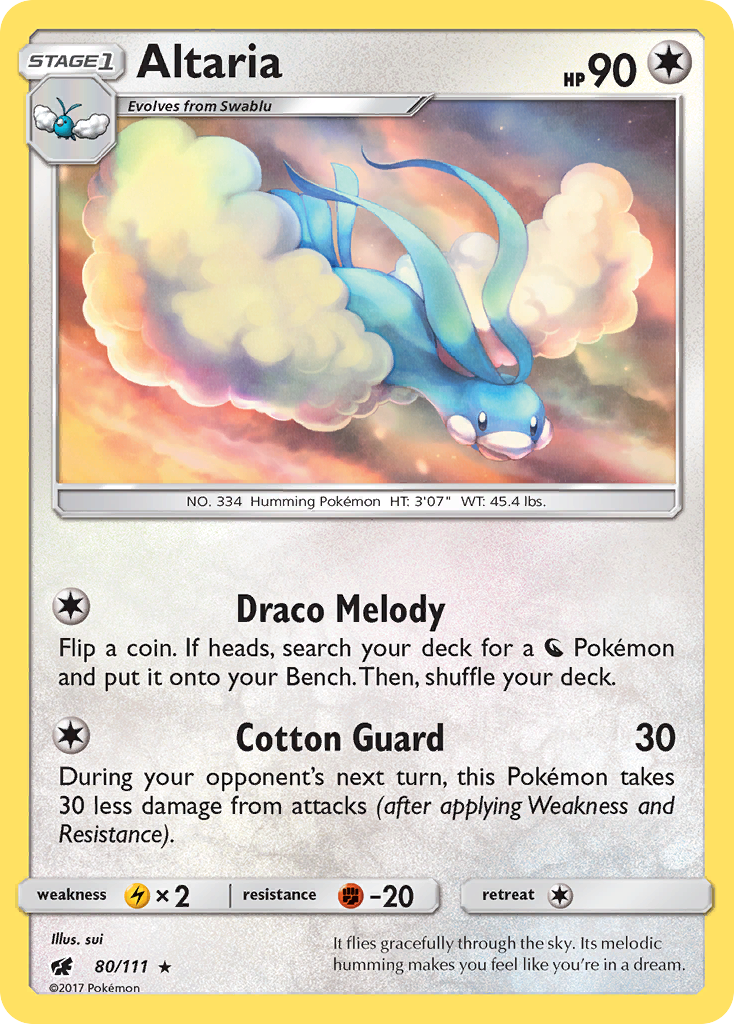 Altaria (80/111) [Sun & Moon: Crimson Invasion] | Devastation Store