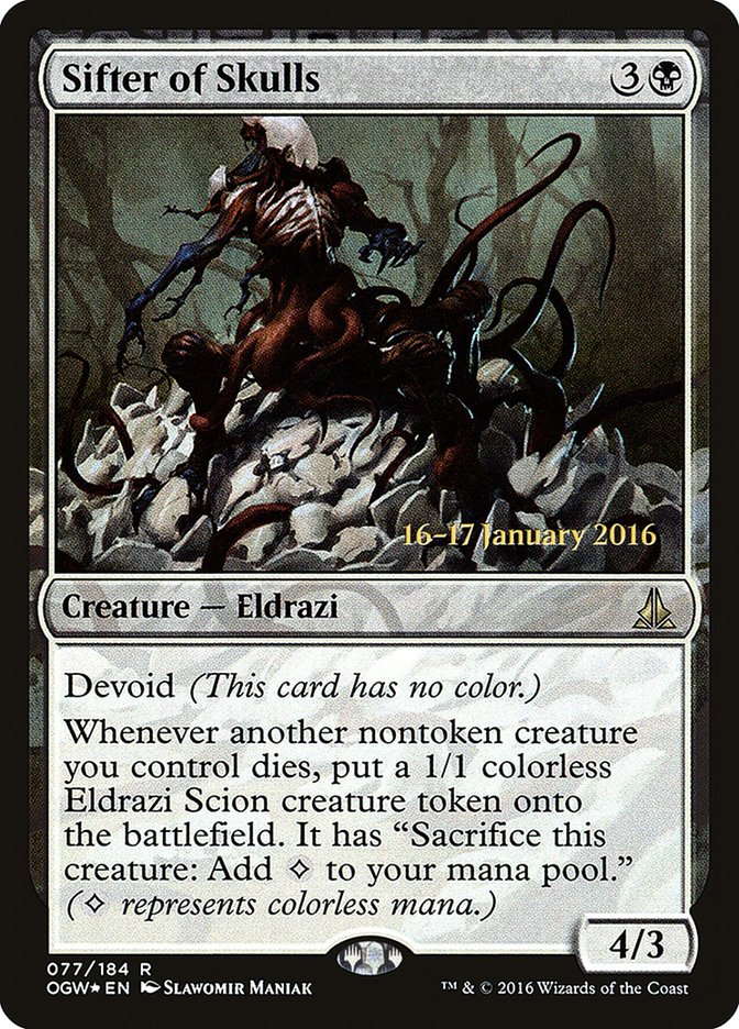 Sifter of Skulls [Oath of the Gatewatch Prerelease Promos] - Devastation Store | Devastation Store