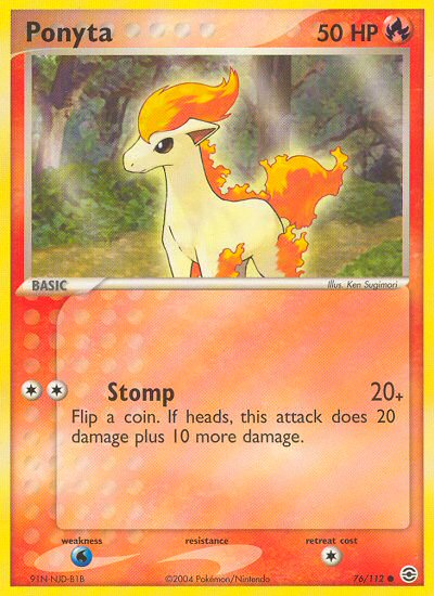 Ponyta (76/112) [EX: FireRed & LeafGreen] | Devastation Store