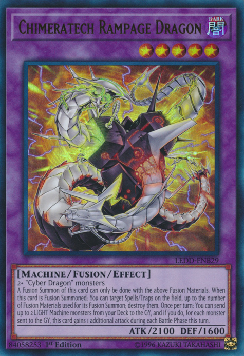 Chimeratech Rampage Dragon [LEDD-ENB29] Ultra Rare | Devastation Store