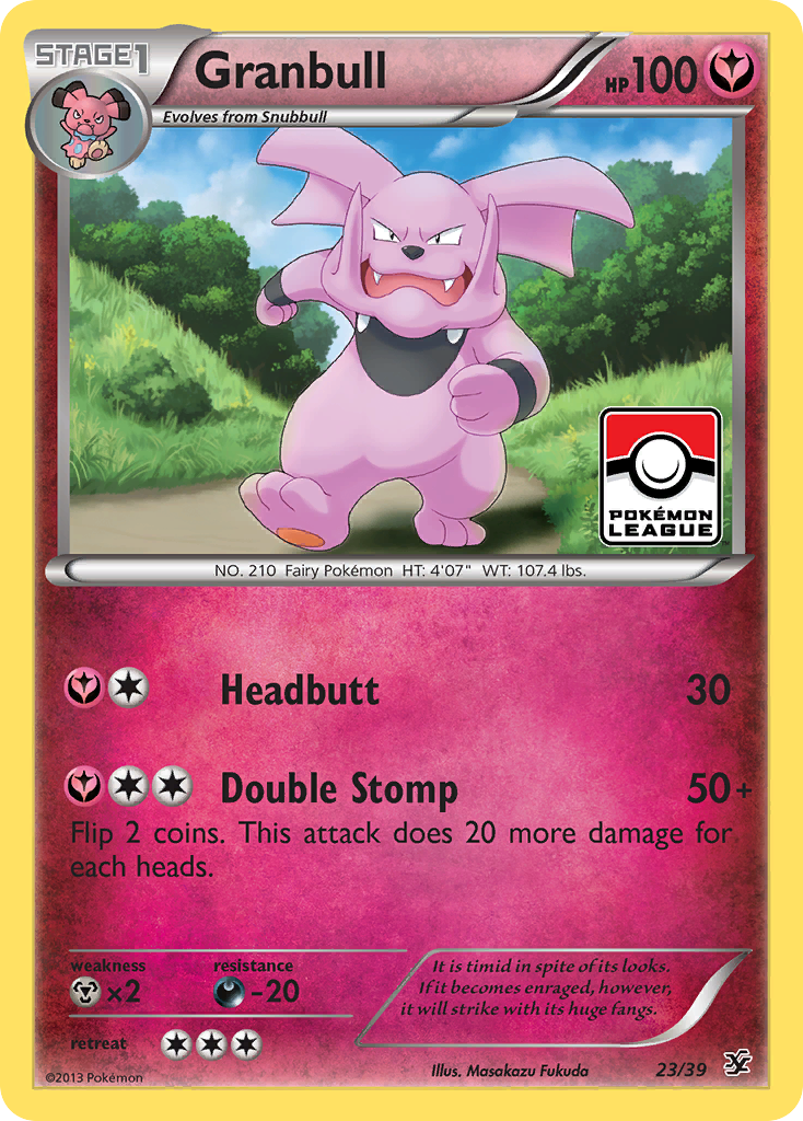 Granbull (23/39) [XY: Kalos Starter Set] | Devastation Store