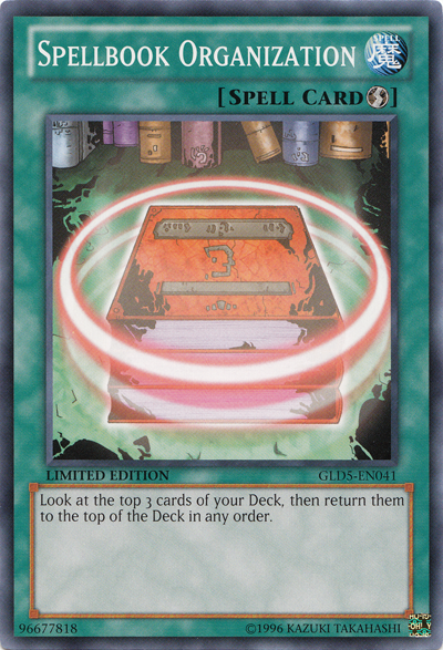 Spellbook Organization [GLD5-EN041] Common | Devastation Store