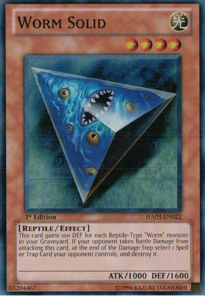 Worm Solid [HA03-EN022] Super Rare | Devastation Store