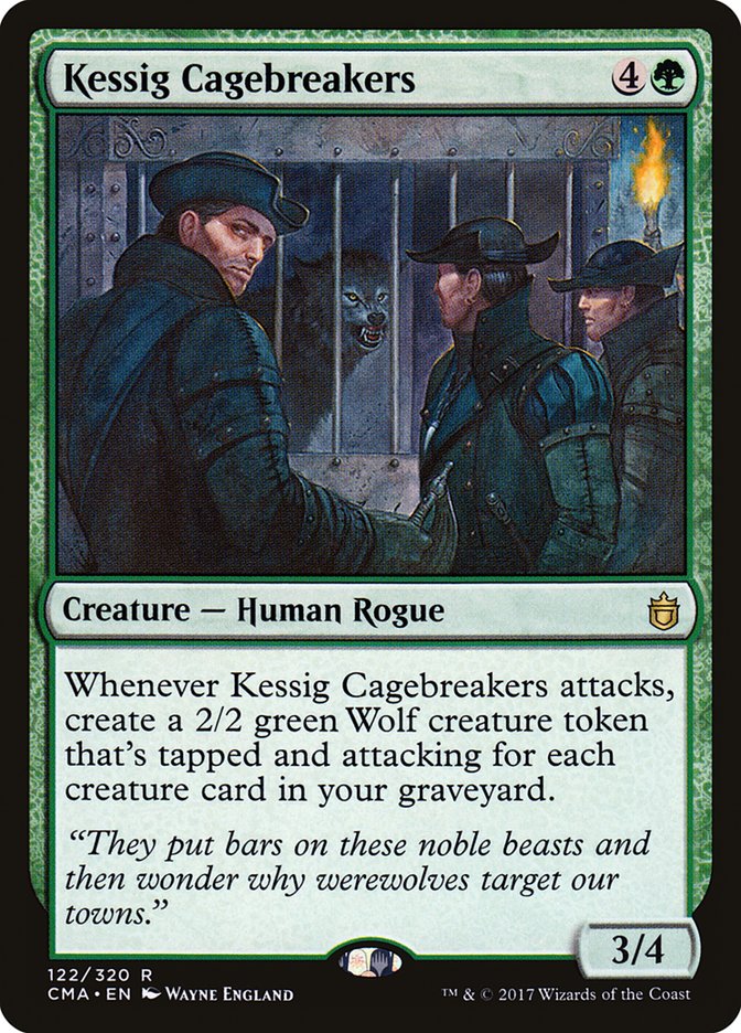 Kessig Cagebreakers [Commander Anthology] | Devastation Store