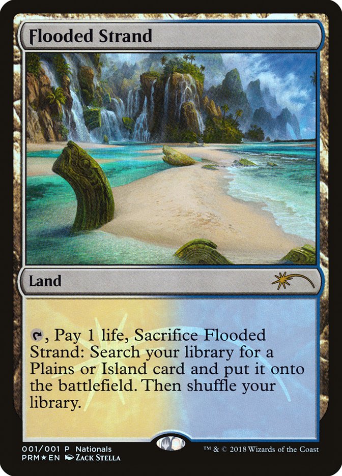 Flooded Strand (Nationals) [Nationals Promos] | Devastation Store