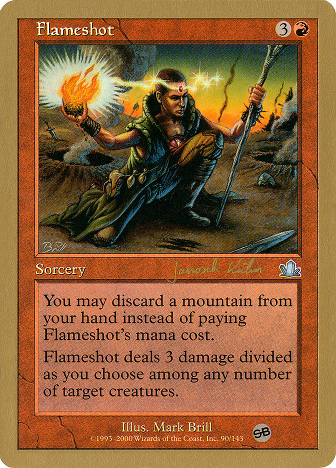 Flameshot (Janosch Kuhn) (SB) [World Championship Decks 2000] | Devastation Store