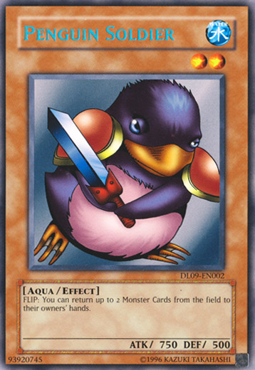 Penguin Soldier (Blue) [DL09-EN002] Rare | Devastation Store