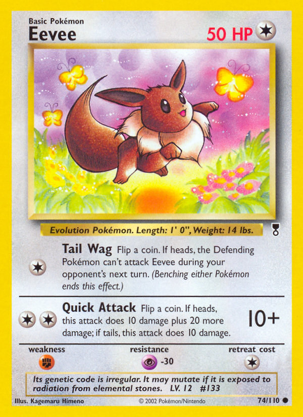 Eevee (74/110) [Legendary Collection] | Devastation Store