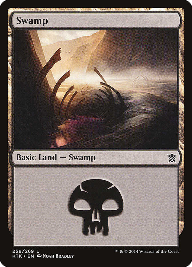 Swamp (258) [Khans of Tarkir] - Devastation Store | Devastation Store