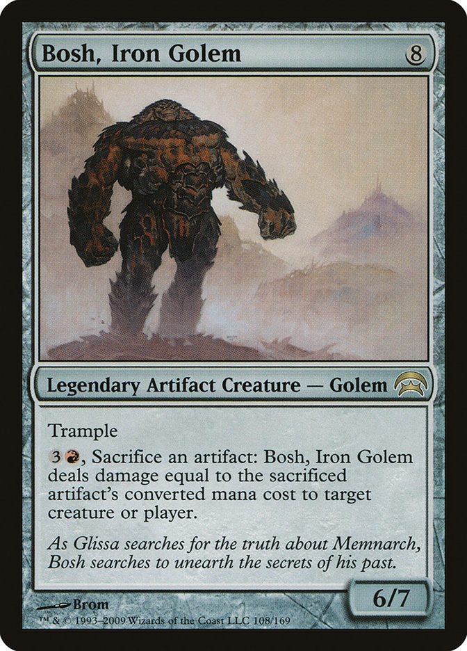 Bosh, Iron Golem [Planechase] | Devastation Store