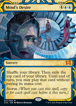 Mind's Desire (Etched Foil) [Strixhaven Mystical Archive] | Devastation Store