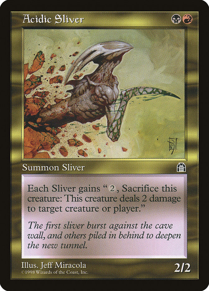 Acidic Sliver [Stronghold] - Devastation Store | Devastation Store