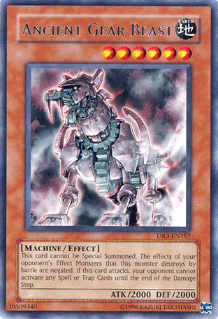 Ancient Gear Beast [DR3-EN187] Rare | Devastation Store