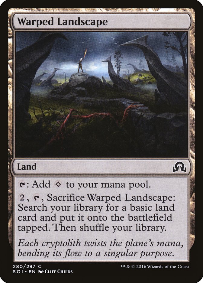 Warped Landscape [Shadows over Innistrad] - Devastation Store | Devastation Store