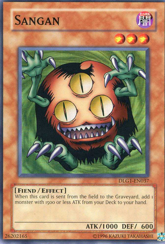 Sangan [DLG1-EN037] Super Rare | Devastation Store