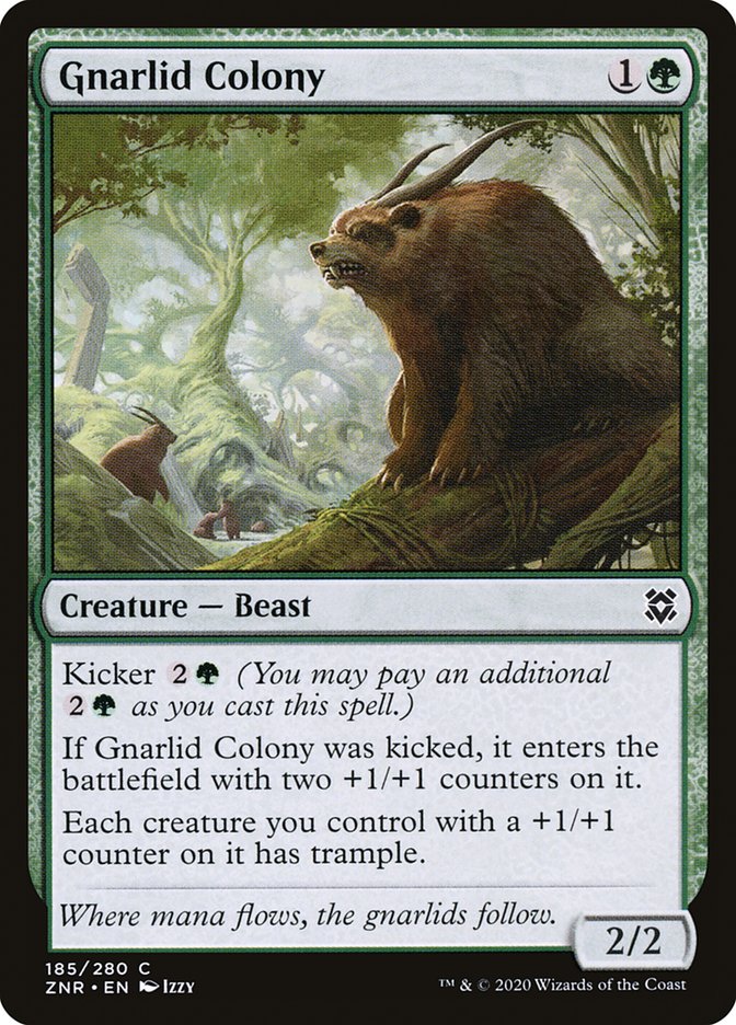 Gnarlid Colony [Zendikar Rising] | Devastation Store