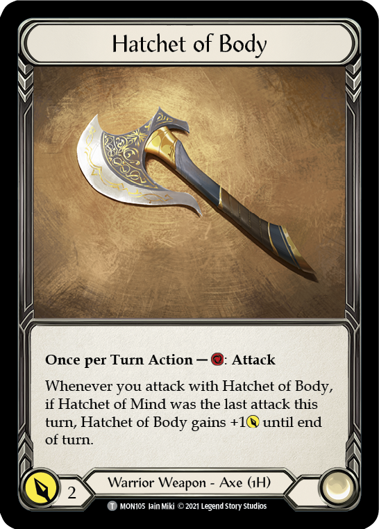 Spectral Shield // Hatchet of Body [MON104 // MON105] 1st Edition Normal | Devastation Store
