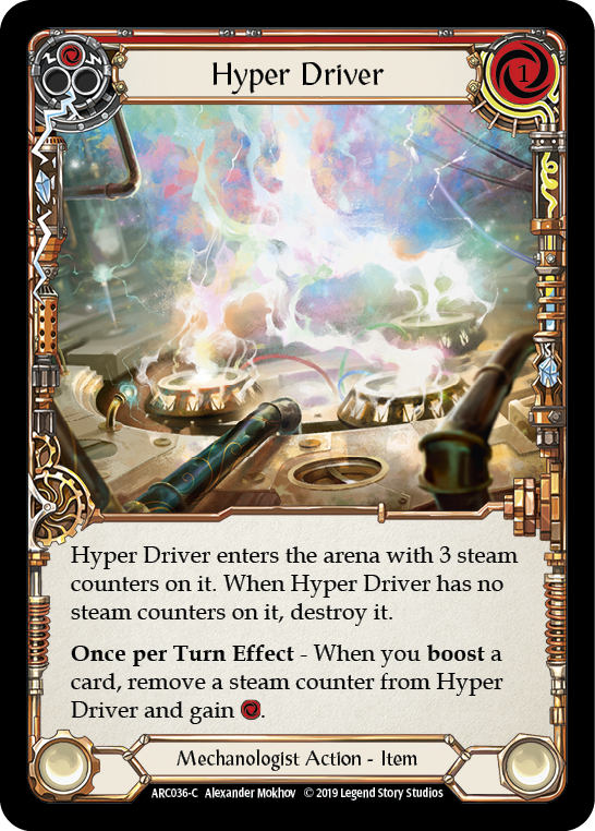 Hyper Driver [ARC036-C] 1st Edition Normal - Devastation Store | Devastation Store