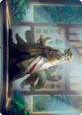 Light-Paws, Emperor's Voice Art Card [Kamigawa: Neon Dynasty Art Series] | Devastation Store