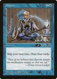 Meditate (Oversized) [Oversize Cards] | Devastation Store