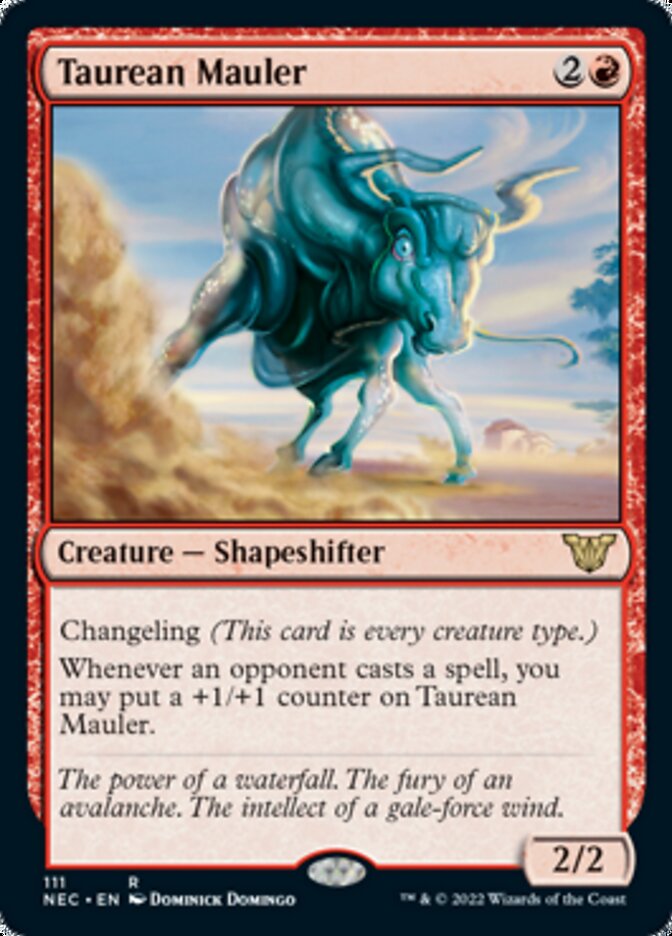 Taurean Mauler [Kamigawa: Neon Dynasty Commander] | Devastation Store