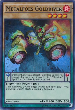 Metalfoes Goldriver [OP03-EN004] Super Rare | Devastation Store