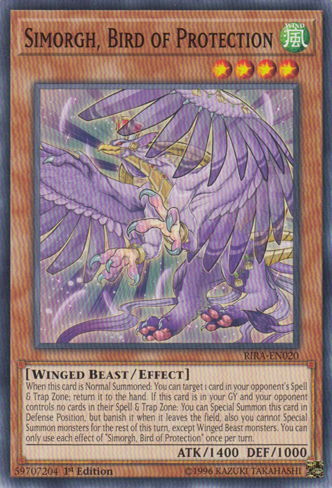 Simorgh, Bird of Protection [RIRA-EN020] Common | Devastation Store