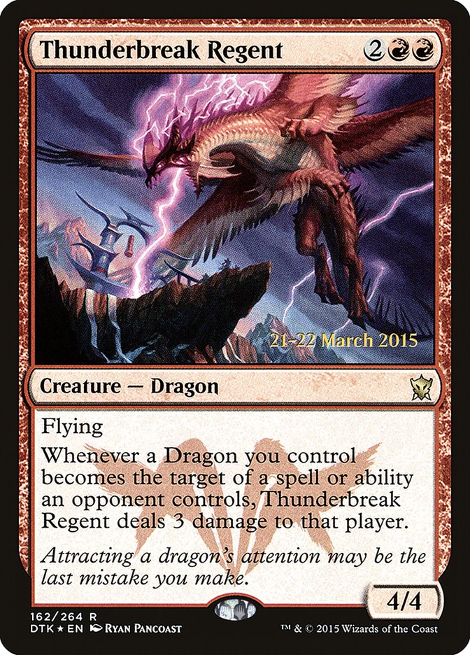 Thunderbreak Regent  [Dragons of Tarkir Prerelease Promos] - Devastation Store | Devastation Store