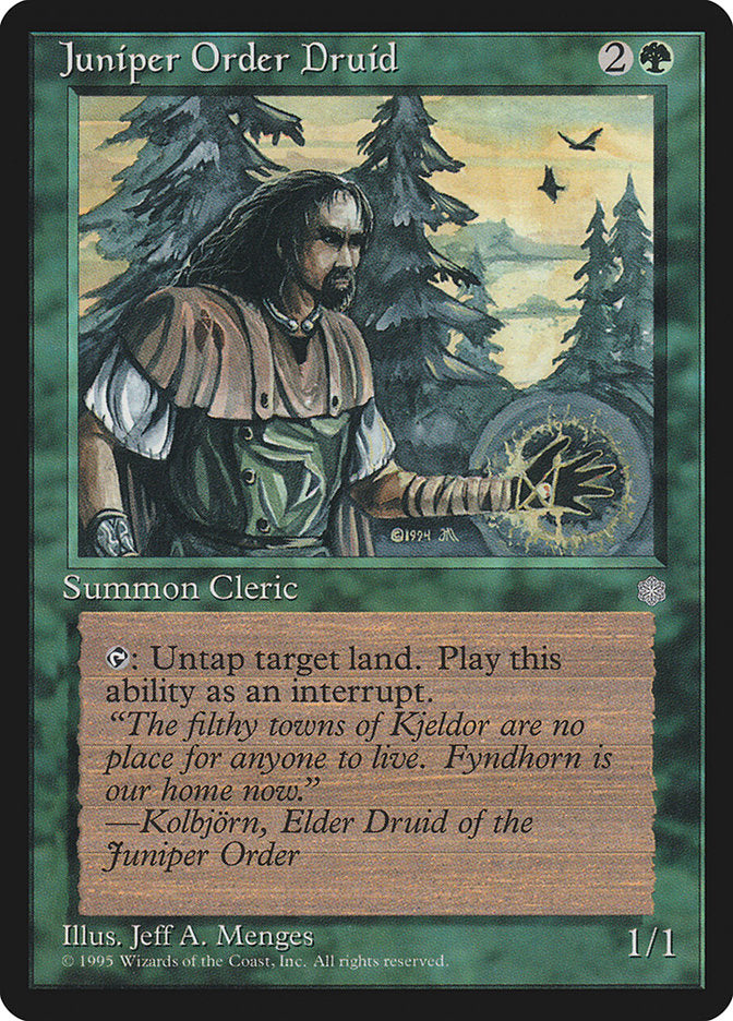 Juniper Order Druid [Ice Age] | Devastation Store